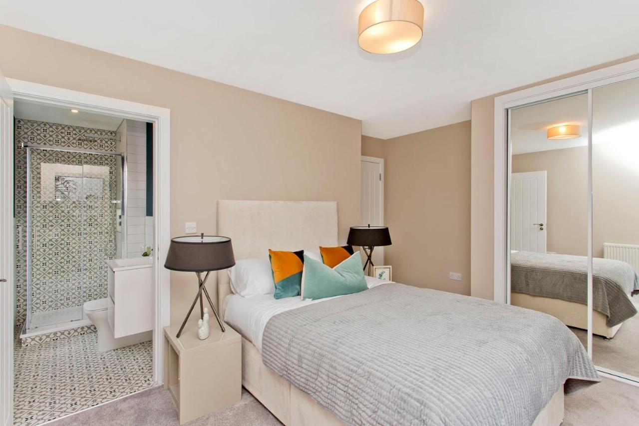 Modern City Centre 2 Bedroom 2 Bathroom Apartments, Main Door Ground With Private Parking Edimburgo Exterior foto